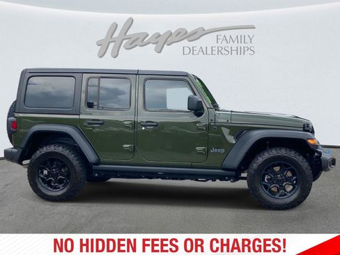 Used 2023 Jeep Wrangler Unlimited w/ 8.4" Radio Group AWD/4WD image 2