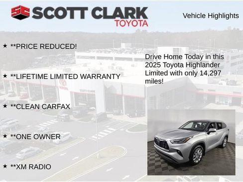 Used 2025 Toyota Highlander Limited FWD image 12