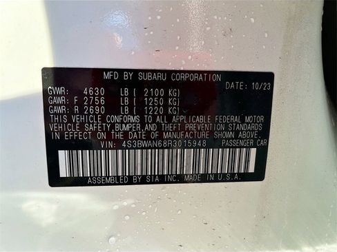 Used 2024 Subaru Legacy Limited image 32