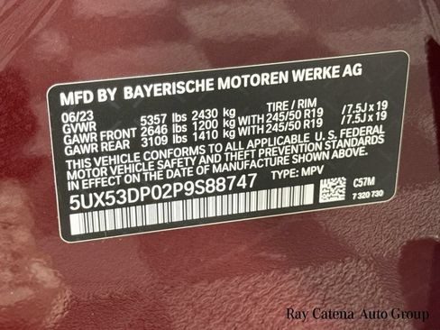 Used 2023 BMW X3 xDrive30i w/ Convenience Package AWD/4WD image 33