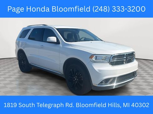 Used 2017 Dodge Durango SXT w/ Quick Order Package 23B AWD/4WD image 1
