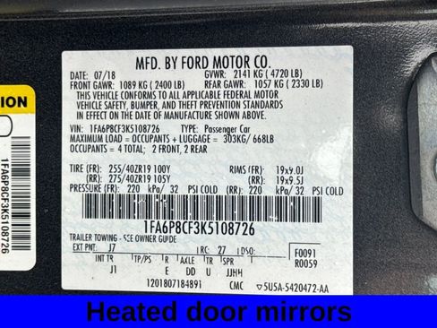 Used 2019 Ford Mustang GT image 16