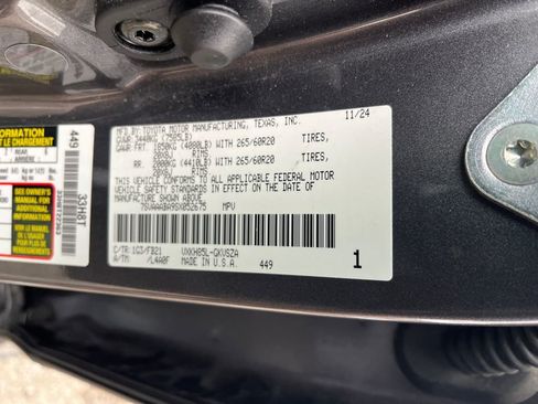 Certified 2025 Toyota Sequoia SR5 w/ TRD Sport Package image 32