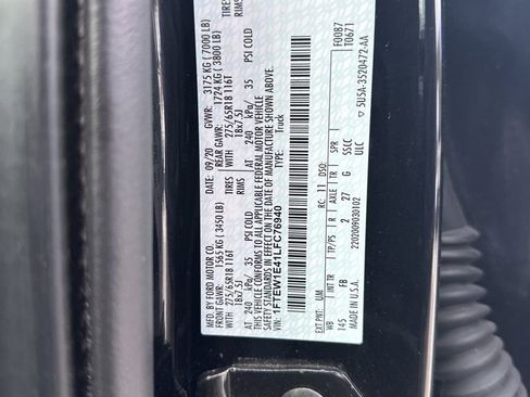 Used 2020 Ford F150 XLT w/ Equipment Group 302A Luxury image 38