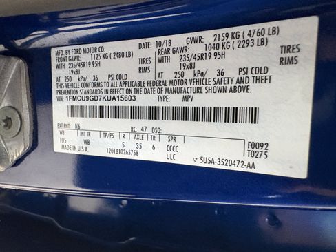 Used 2019 Ford Escape SE AWD/4WD image 34