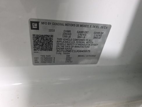 Used 2018 GMC Sierra 1500 SLT AWD/4WD image 13