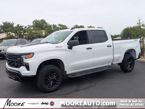 Used 2024 Chevrolet Silverado 1500 Custom Trail Boss AWD/4WD image 1