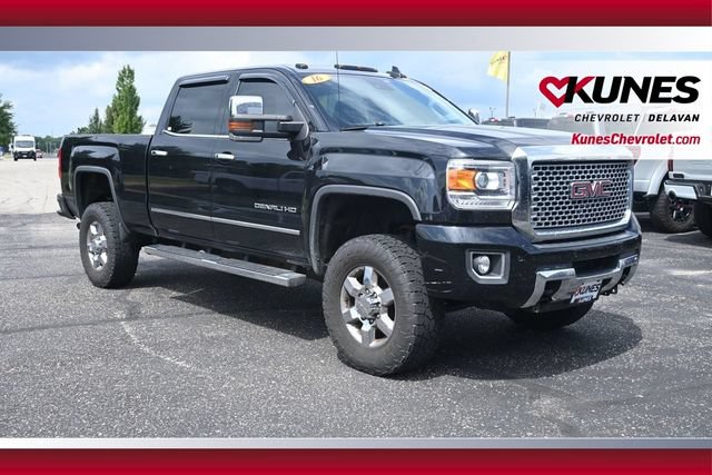 Used 2016 GMC Sierra 3500 Denali w/ Driver Alert Package AWD/4WD image 1
