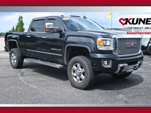 Used 2016 GMC Sierra 3500 Denali w/ Driver Alert Package AWD/4WD image 1