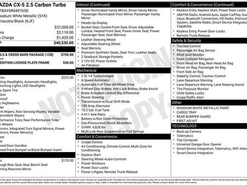 Used 2024 MAZDA CX-5 Carbon Edition AWD/4WD image 4