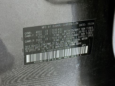 Used 2025 Subaru Outback Premium image 12