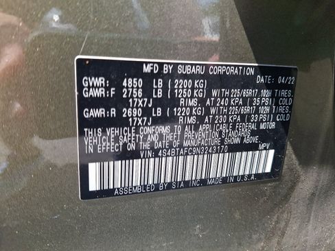 Used 2022 Subaru Outback Premium AWD/4WD image 26