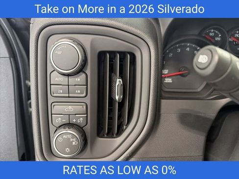 New 2026 Chevrolet Silverado 1500 Custom Trail Boss w/ Dark Appearance Package AWD/4WD image 10