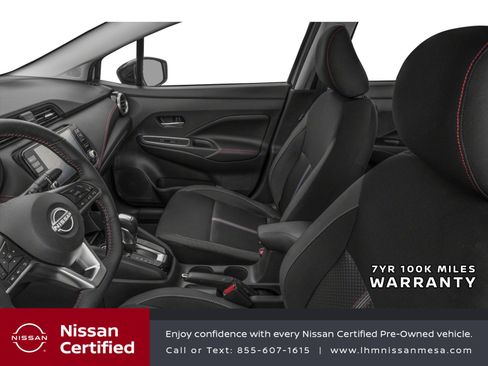 Certified 2025 Nissan Versa SR w/ Trunk Package FWD image 6