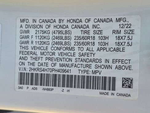 Used 2023 Honda CR-V EX-L image 31