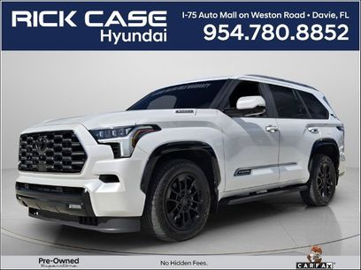 Used 2025 Toyota Sequoia Platinum w/ TRD Off-Road Package