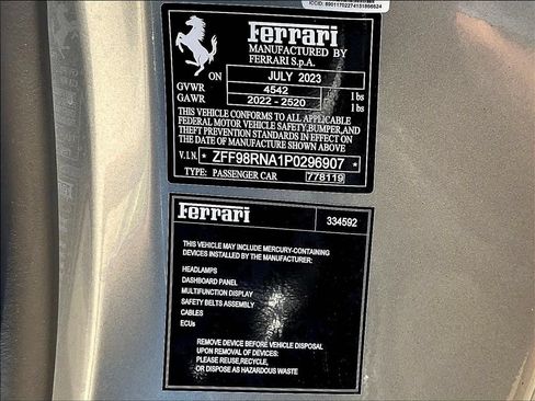 Used 2023 Ferrari Roma RWD image 22