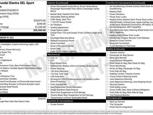 New 2026 Hyundai Elantra SEL Sport Premium FWD image 21