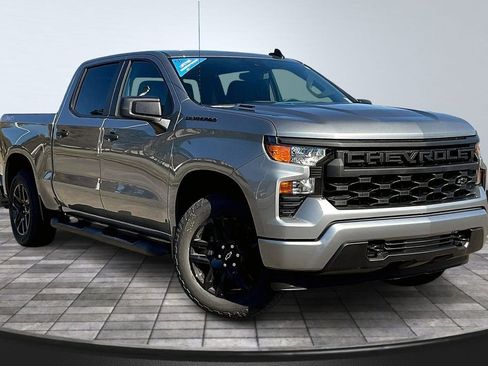New 2026 Chevrolet Silverado 1500 Custom w/ Turbomax Blackout Package AWD/4WD image 2