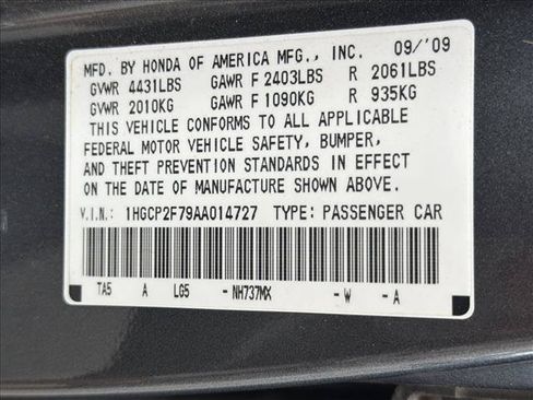 Used 2010 Honda Accord EX image 24