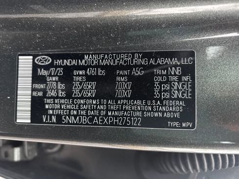 Certified 2023 Hyundai Tucson SEL image 29