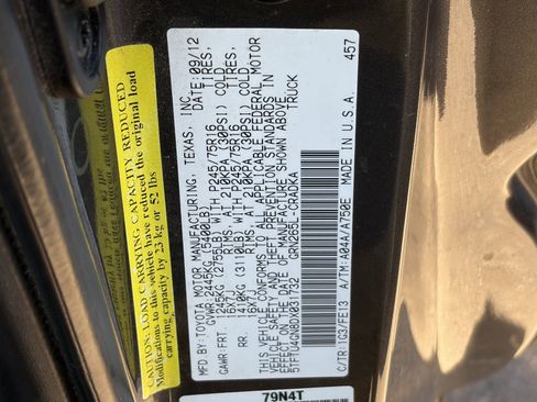 Used 2013 Toyota Tacoma PreRunner w/ Convenience Pkg RWD image 13