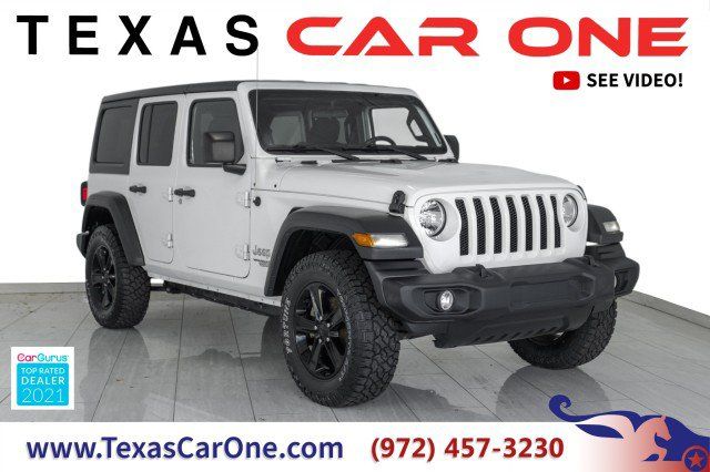 Used 2021 Jeep Wrangler Unlimited Sport AWD/4WD image 1