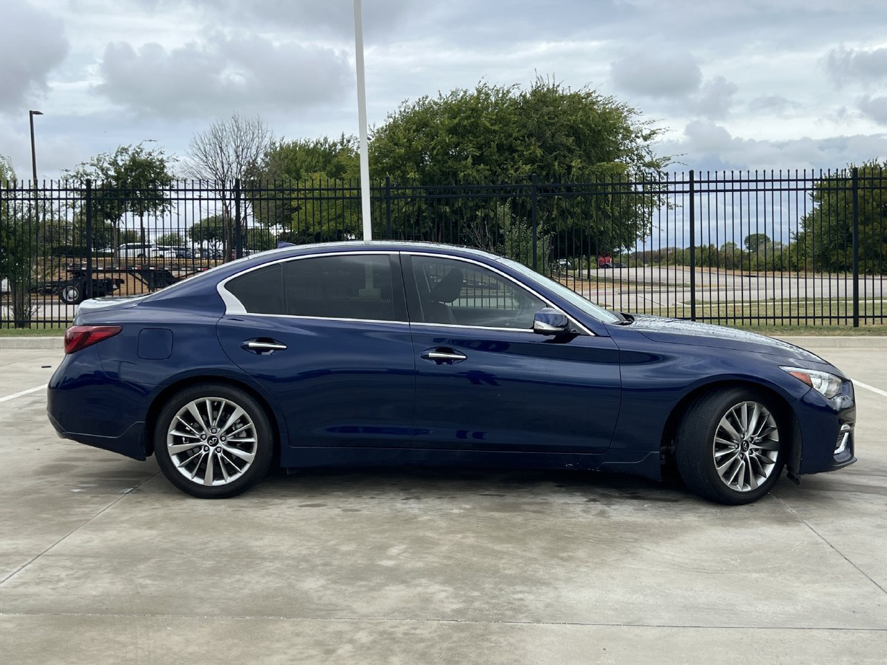 Used 2024 INFINITI Q50 Luxe w/ Cargo Package RWD image 3