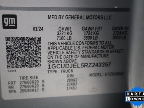 Certified 2024 Chevrolet Silverado 1500 High Country image 34