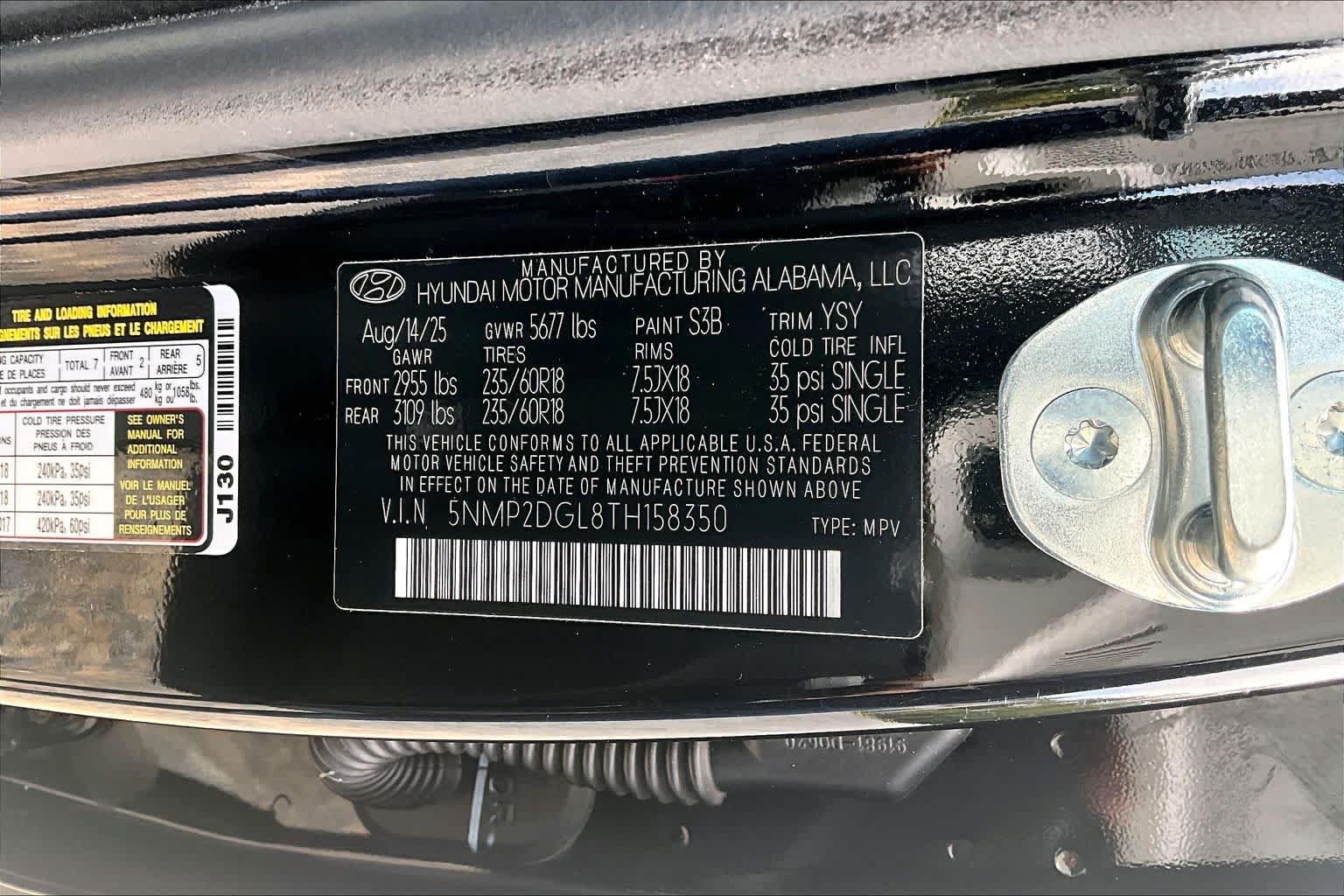 Used 2026 Hyundai Santa Fe SEL AWD/4WD image 34