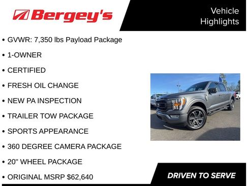 Certified 2023 Ford F150 XLT w/ Equipment Group 302A High image 5