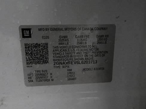 Used 2020 Chevrolet Equinox LS image 45