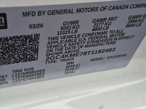 Used 2026 Chevrolet Silverado 2500 Custom w/ Custom Value Package AWD/4WD image 23