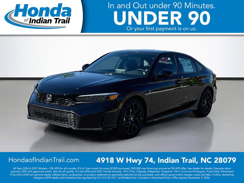 New 2026 Honda Civic Sport image 3