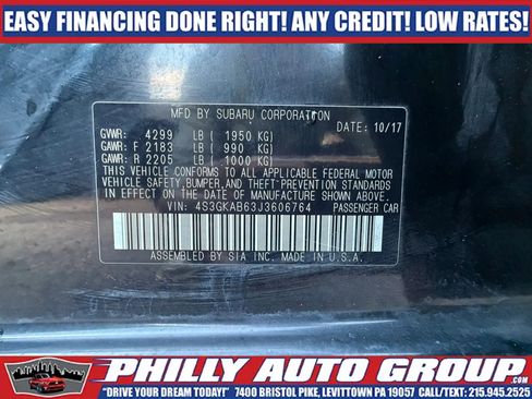 Used 2018 Subaru Impreza 2.0i Premium AWD/4WD image 35