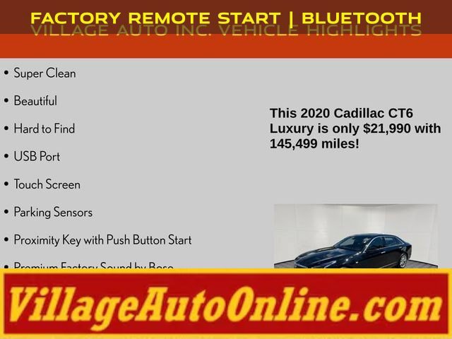 Used 2020 Cadillac CT6 Luxury AWD/4WD image 8