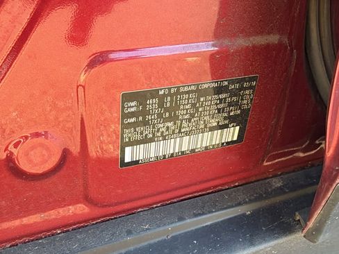 Used 2018 Subaru Outback 2.5i image 17