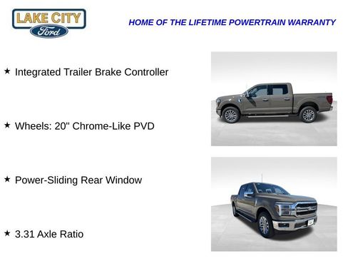 New 2026 Ford F150 Lariat w/ Equipment Group 501A Mid AWD/4WD image 22