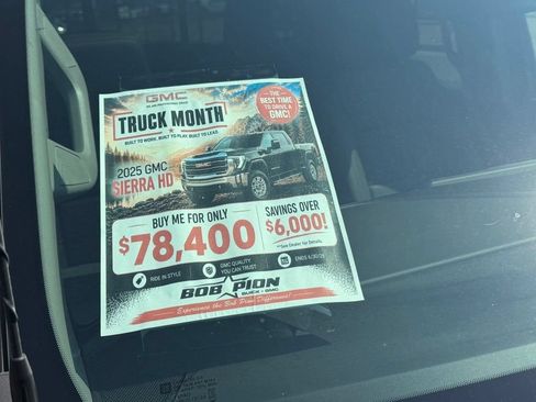 New 2025 GMC Sierra 2500 SLT w/ SLT Premium Package AWD/4WD image 9