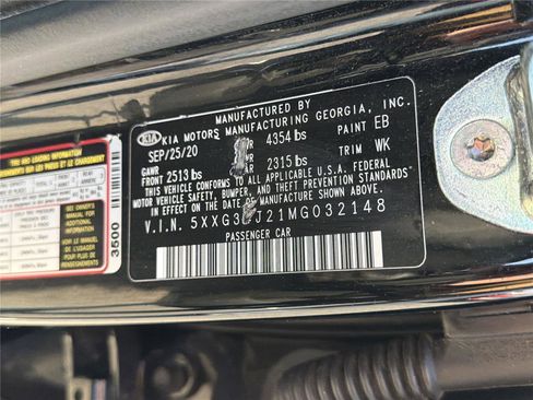 Used 2021 Kia K5 EX w/ EX Premium Package FWD image 34