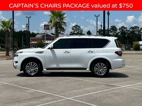 Used 2023 Nissan Armada SL w/ Captain's Chairs Package RWD image 2