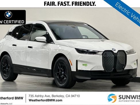Used 2024 BMW iX xDrive50 AWD/4WD image 1