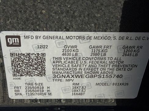 Used 2023 Chevrolet Equinox RS AWD/4WD image 28
