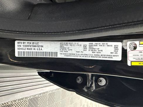 Used 2022 RAM 1500 Limited AWD/4WD image 25