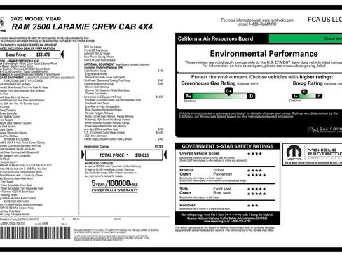 Used 2022 RAM 2500 Laramie AWD/4WD image 2