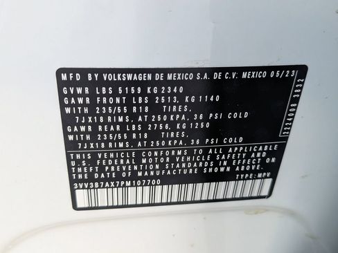 Used 2023 Volkswagen Tiguan SE FWD image 34