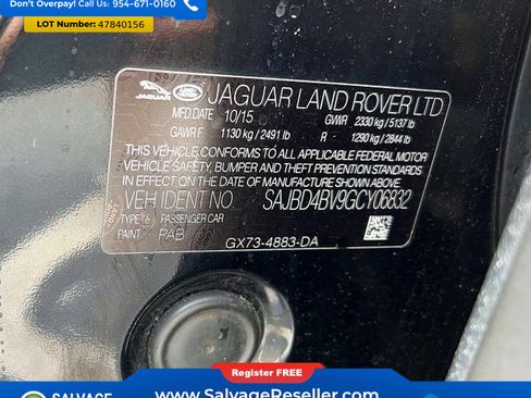 Used 2016 Jaguar XF Premium image 13