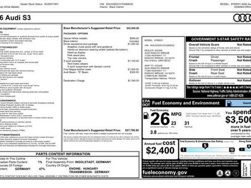 New 2026 Audi S3 Premium image 32