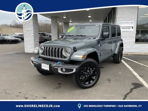 Used 2024 Jeep Wrangler Unlimited Sahara w/ Safety Group image 1