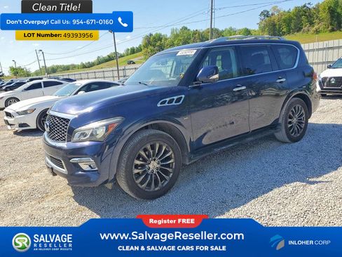 Used 2016 INFINITI QX80 Luxe w/ 22" Wheel Package image 1